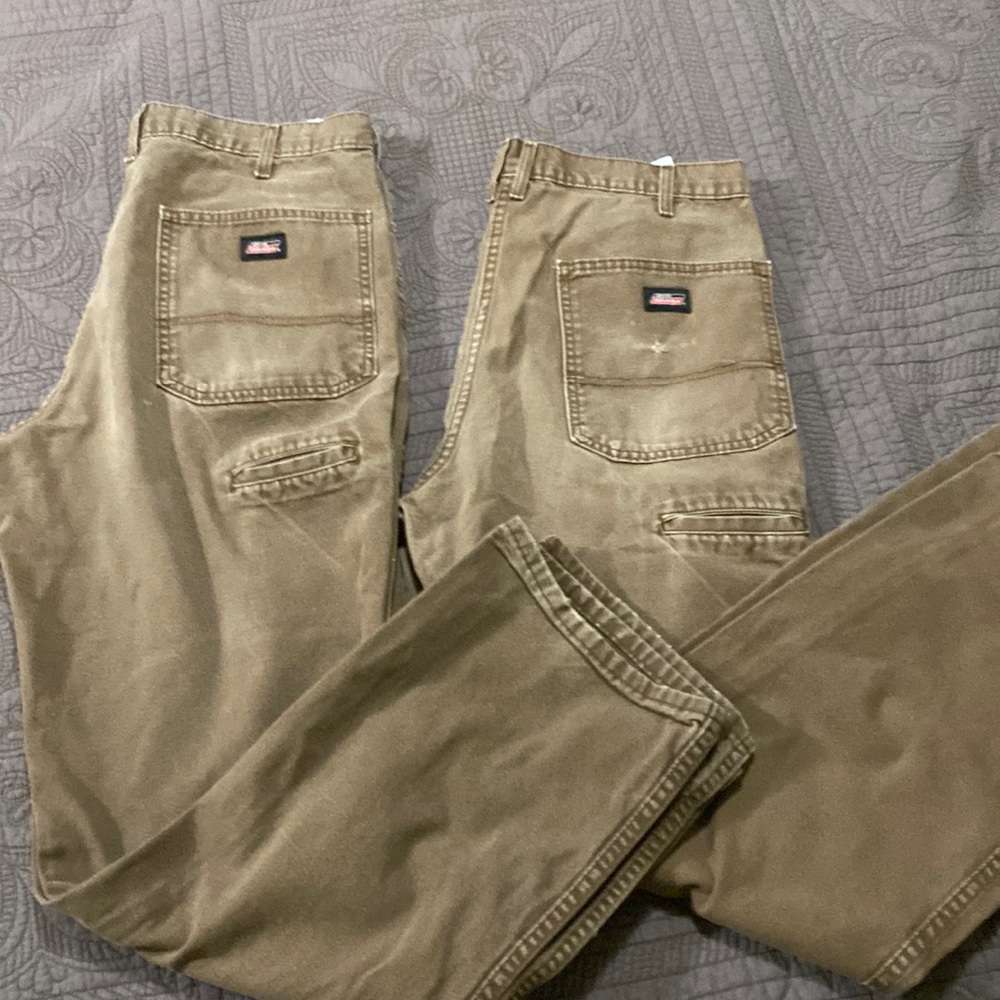 Dickies men’s work pants 34x32 worn good condition
